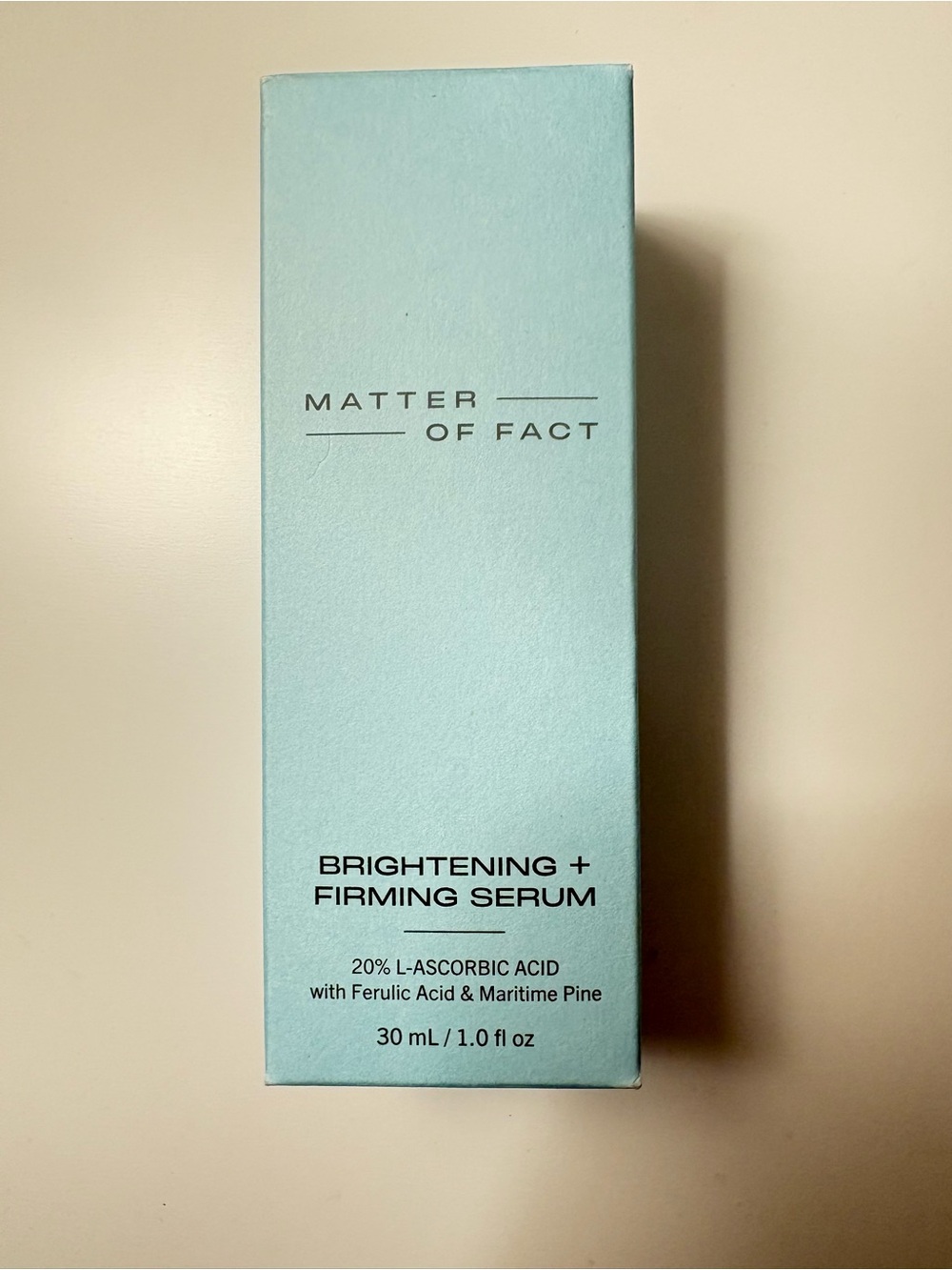 Matter of Fact Brightening and Firming Serum